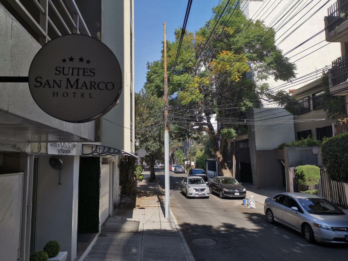 Suites San Marco Hotel 墨西哥城 外观 照片